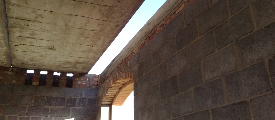 Гараж из керамзитобетонных блоков – фундамент, стены, утепление